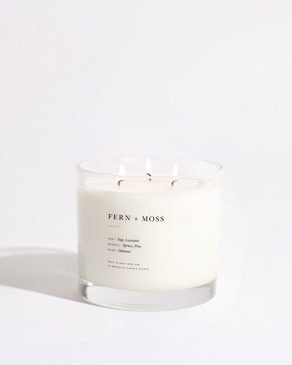 Fern + Moss XL 3-Wick Candle Maximalist Brooklyn Candle Studio 