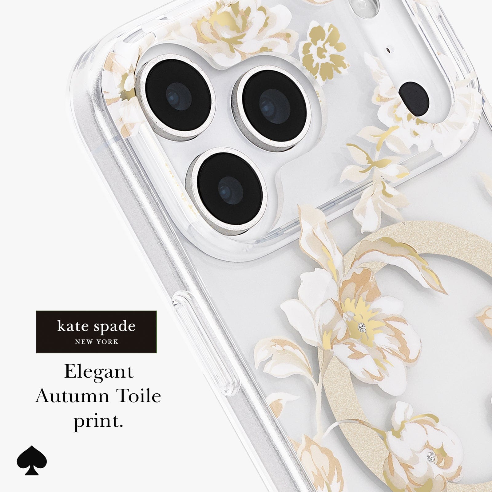 Elegant Autumn Toile print
