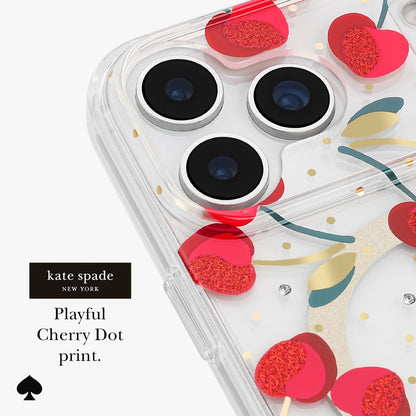 Playful Cherry Dot print