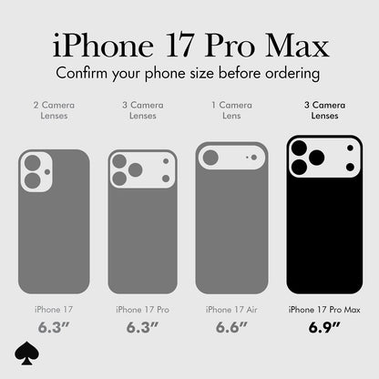 iPhone 17 Pro Max confirm your phone size before ordering