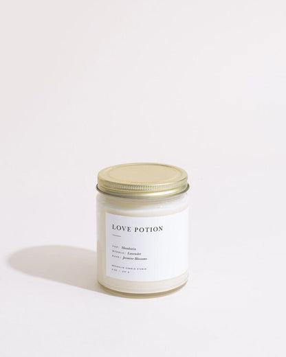 Love Potion Jar Candle Minimalist Brooklyn Candle Studio 