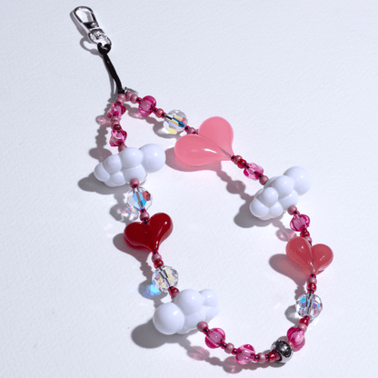 Lovestruck Kawaii Wristlet Phone Strap - String Ting London