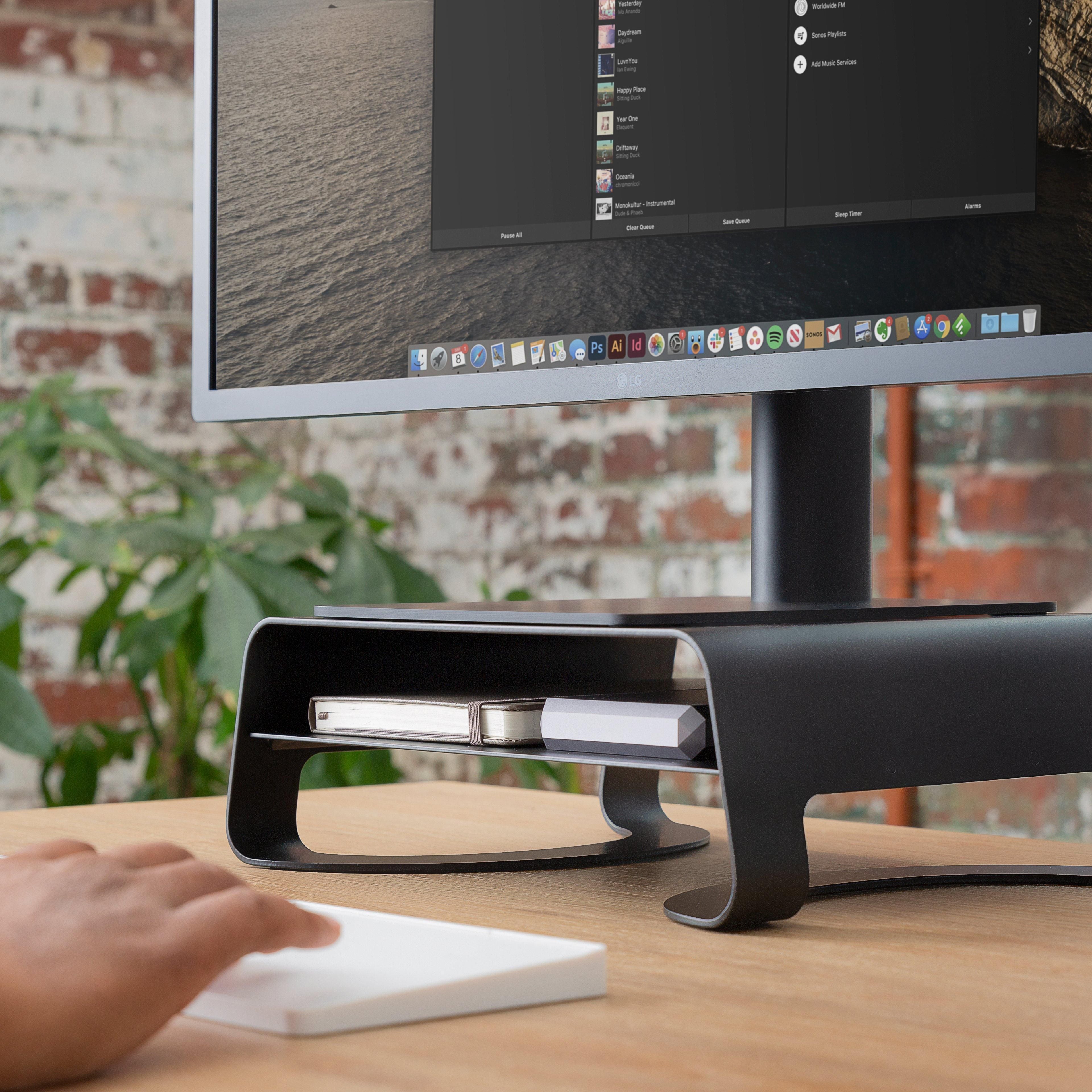 Curve Riser Stand for iMac and External Displays