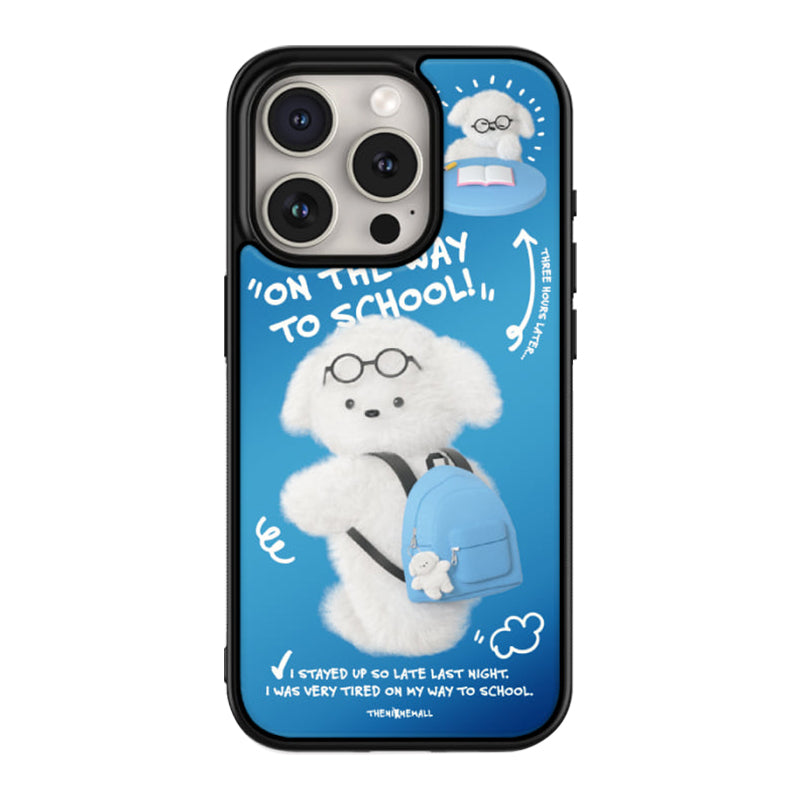 student puppy [glossy bumper phone case]