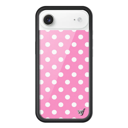 Pink Polka Dots iPhone Case