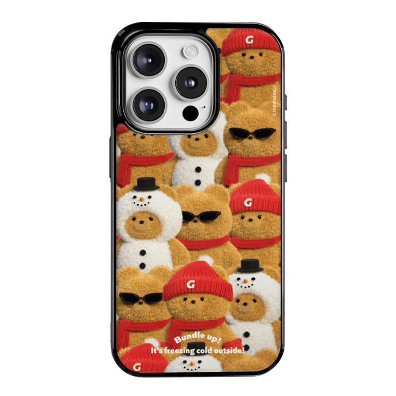 pattern gummy bundle up [glossy bumper phone case]