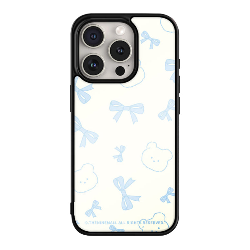 lovely ribbon pattern [glossy bumper phone case]