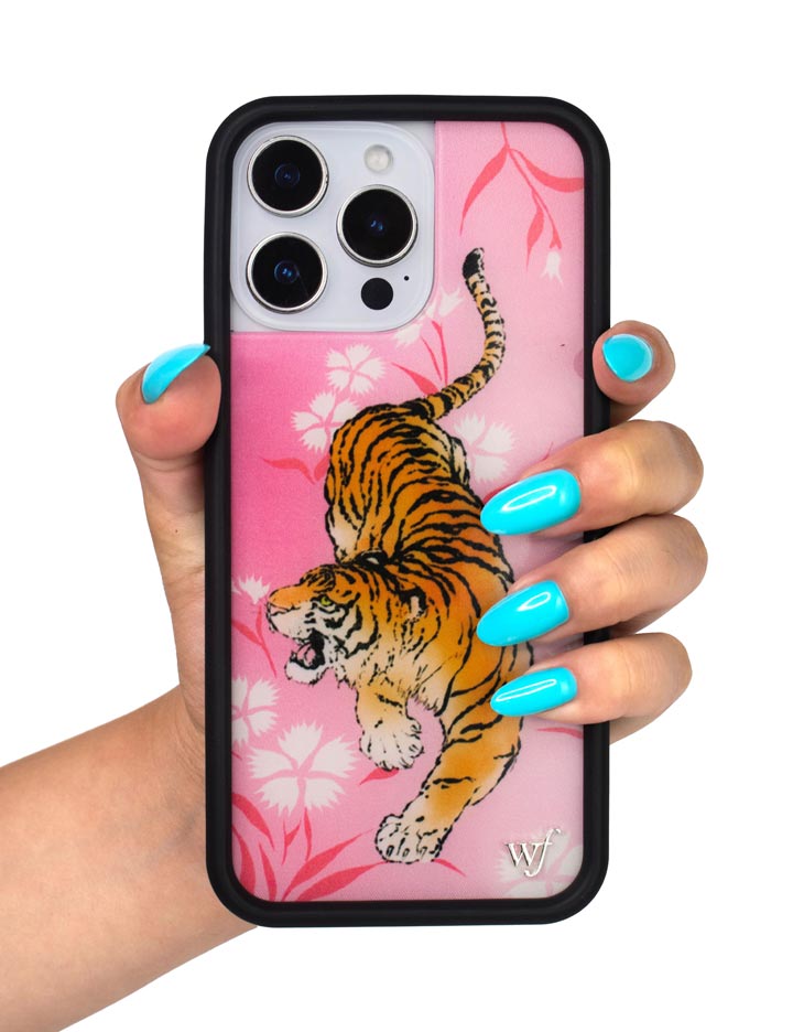 Lifestyle Image 01 Tiger Blossom iPhone Case