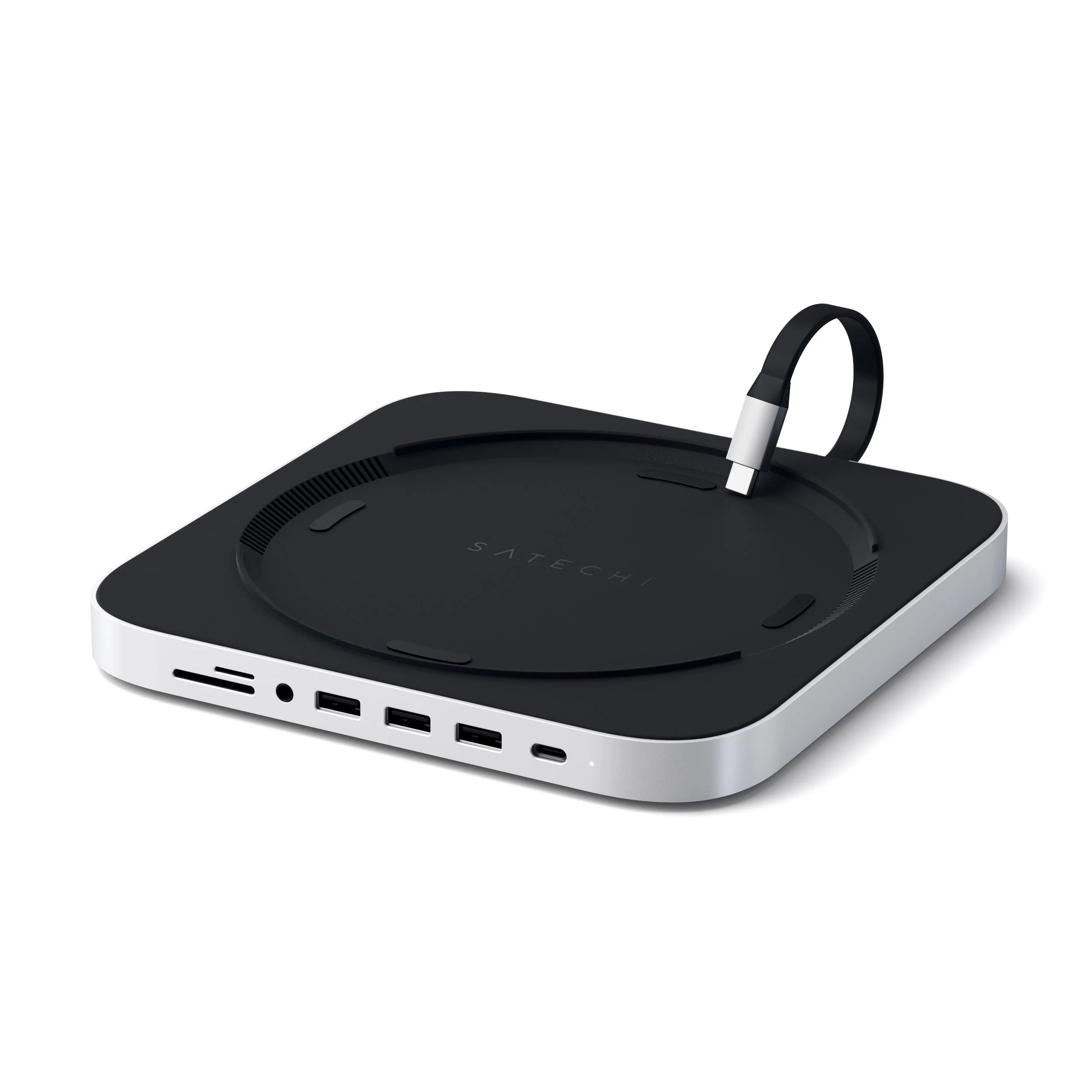 Type-C Aluminum Stand & Hub for Mac Mini