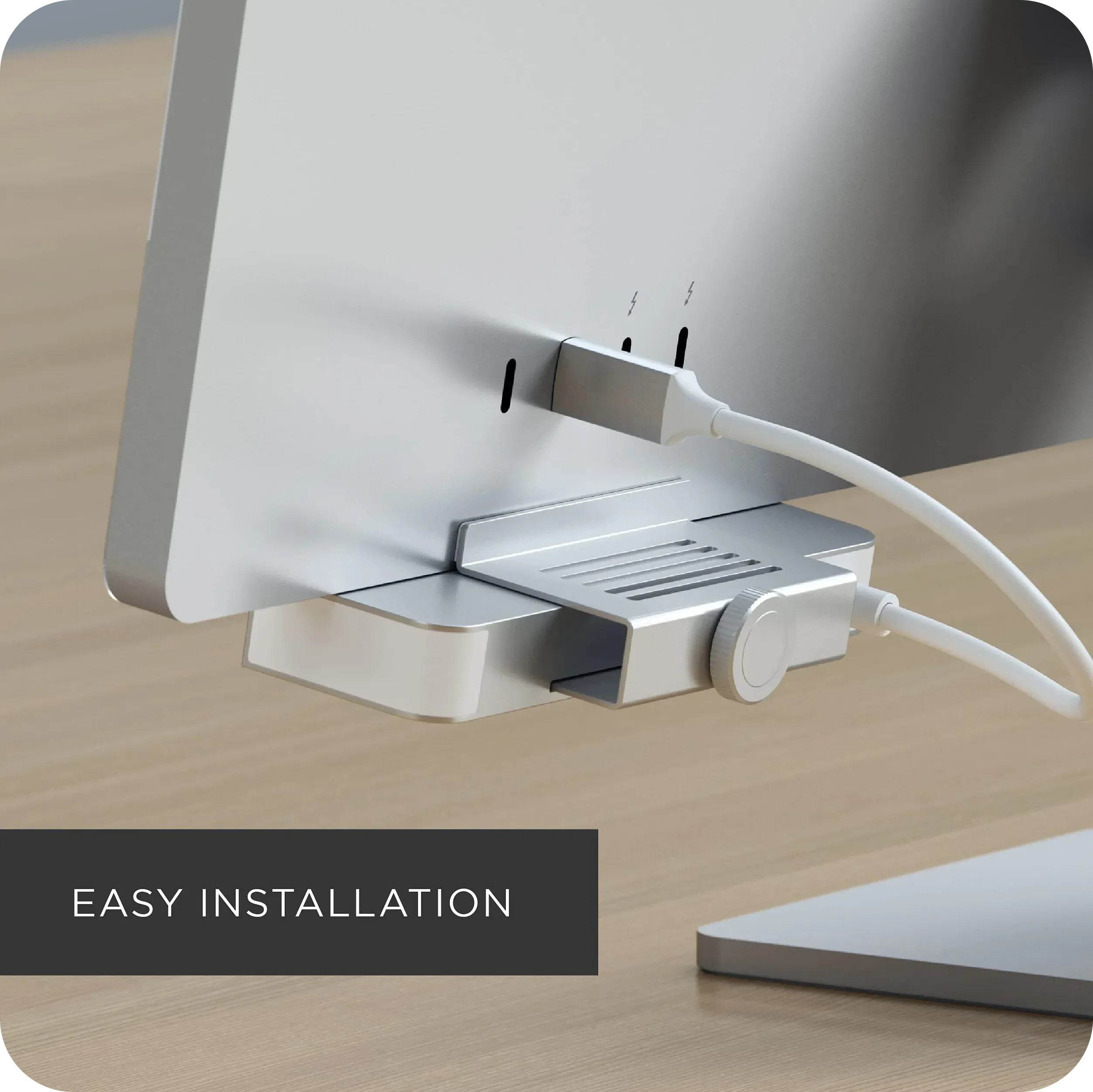 USB-C Clamp Hub for 24-inch iMac