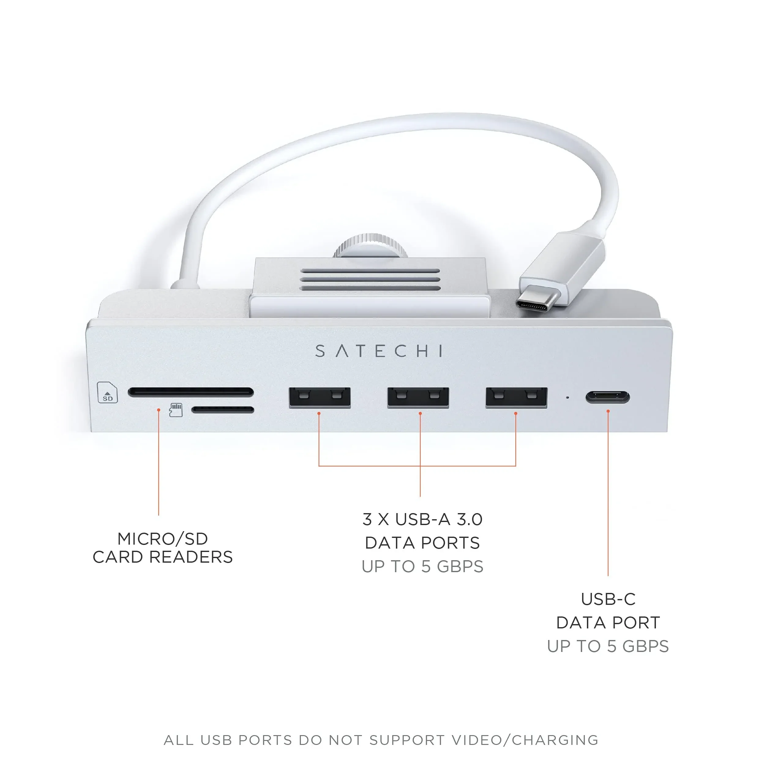 USB-C Clamp Hub for 24-inch iMac