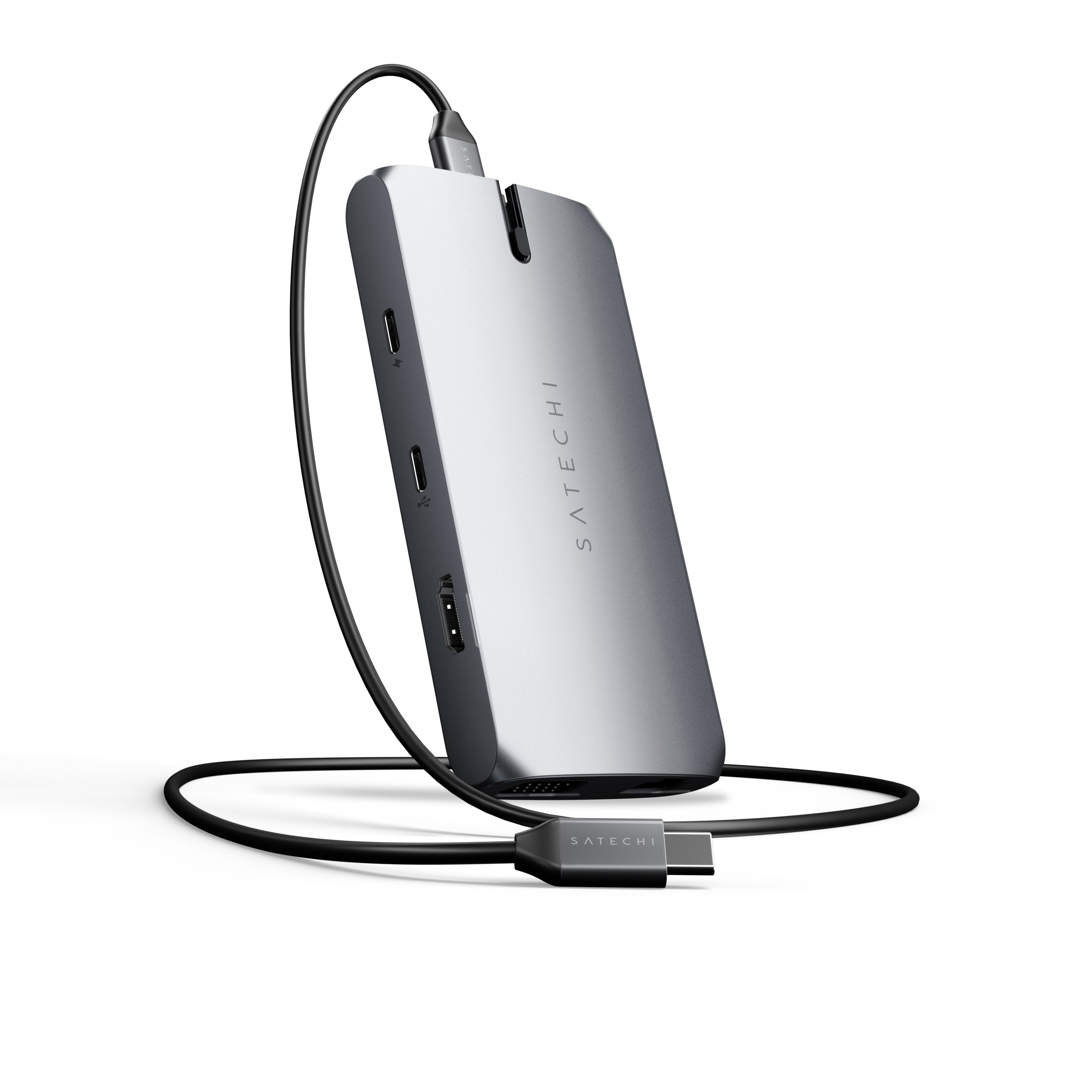 USB-C On-the-Go Multiport Adapter Multi-Ports Satechi Space Gray