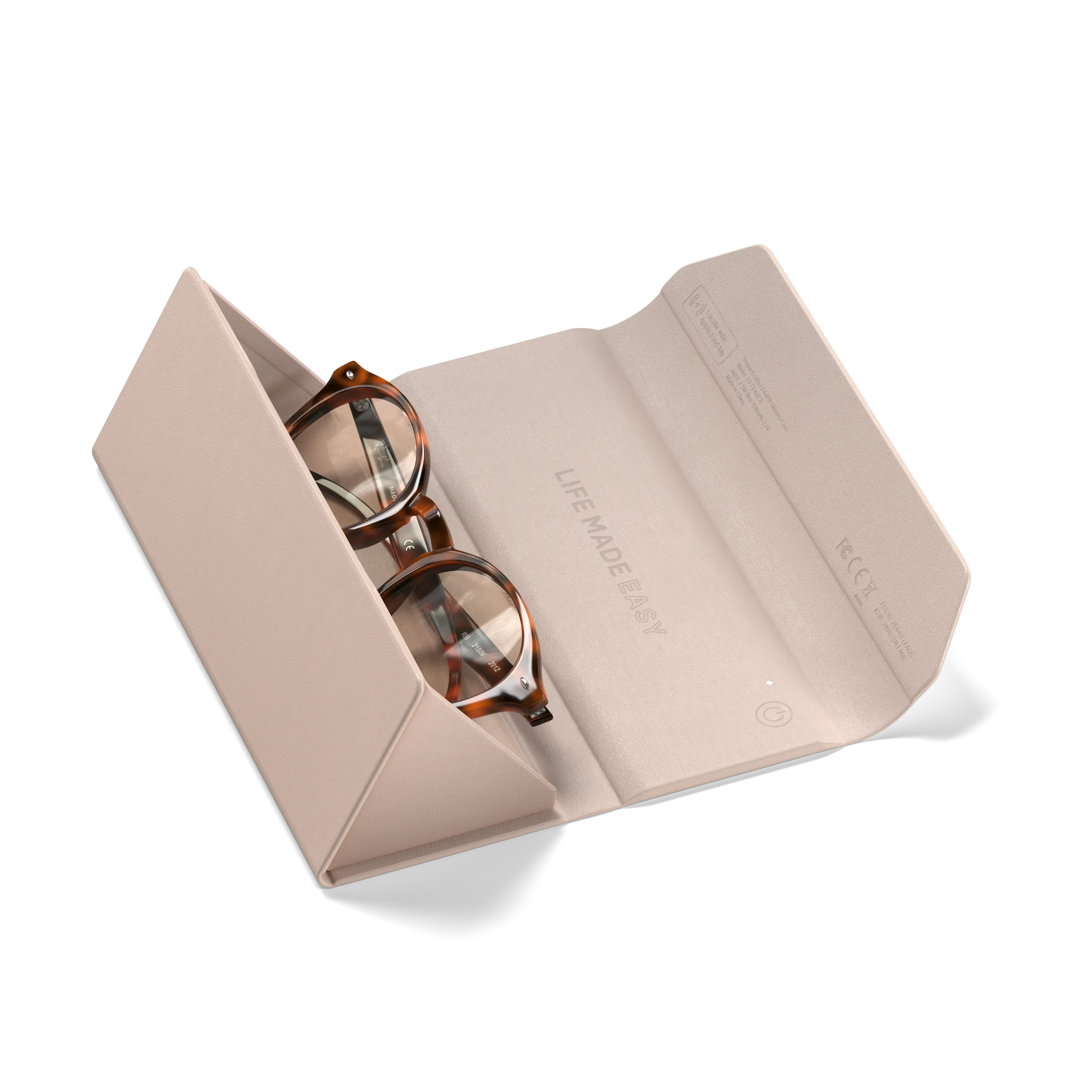 Vegan-Leather FindAll™ Glasses Case