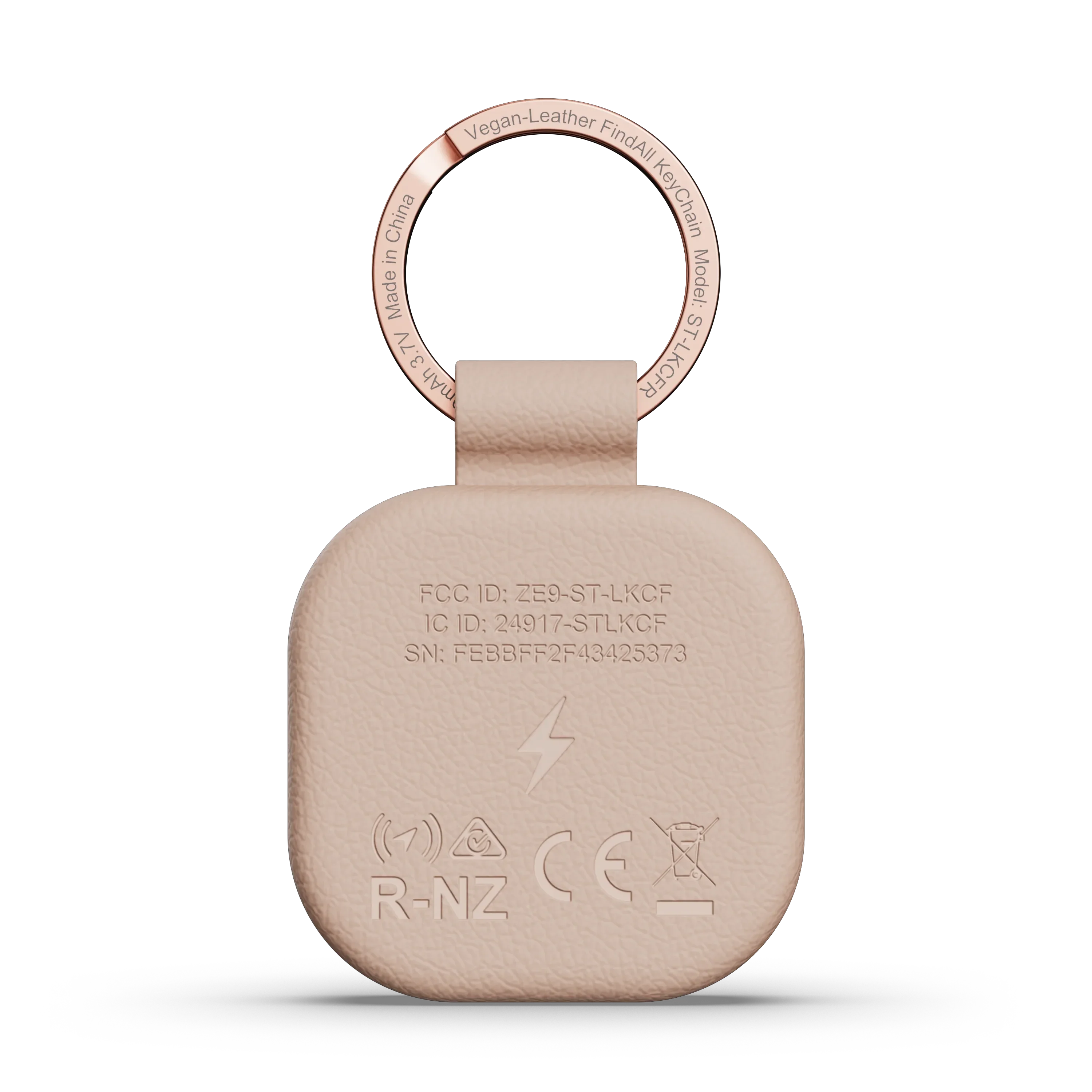 Vegan-Leather FindAll™ Keychain