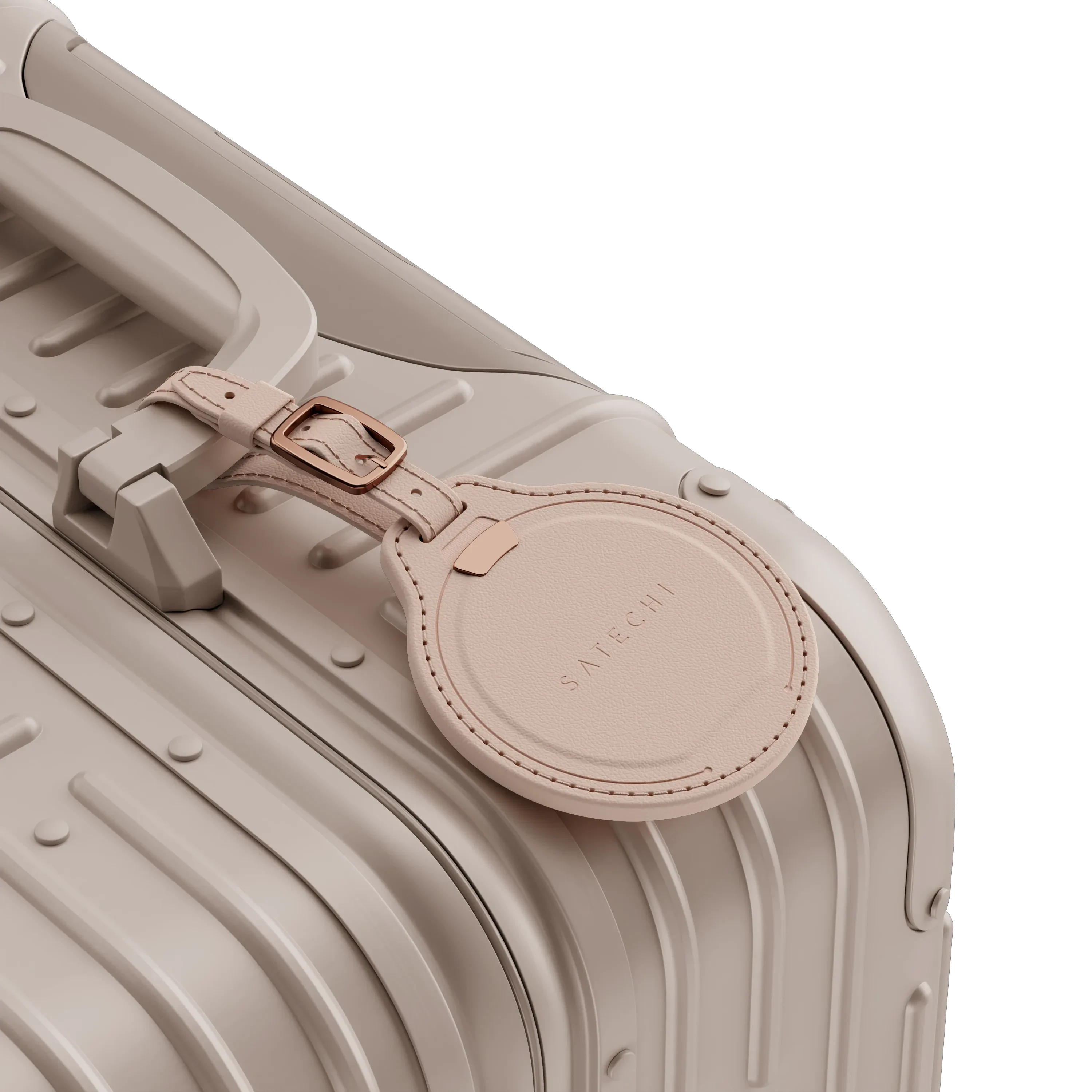 Vegan-Leather FindAll™ Luggage Tag