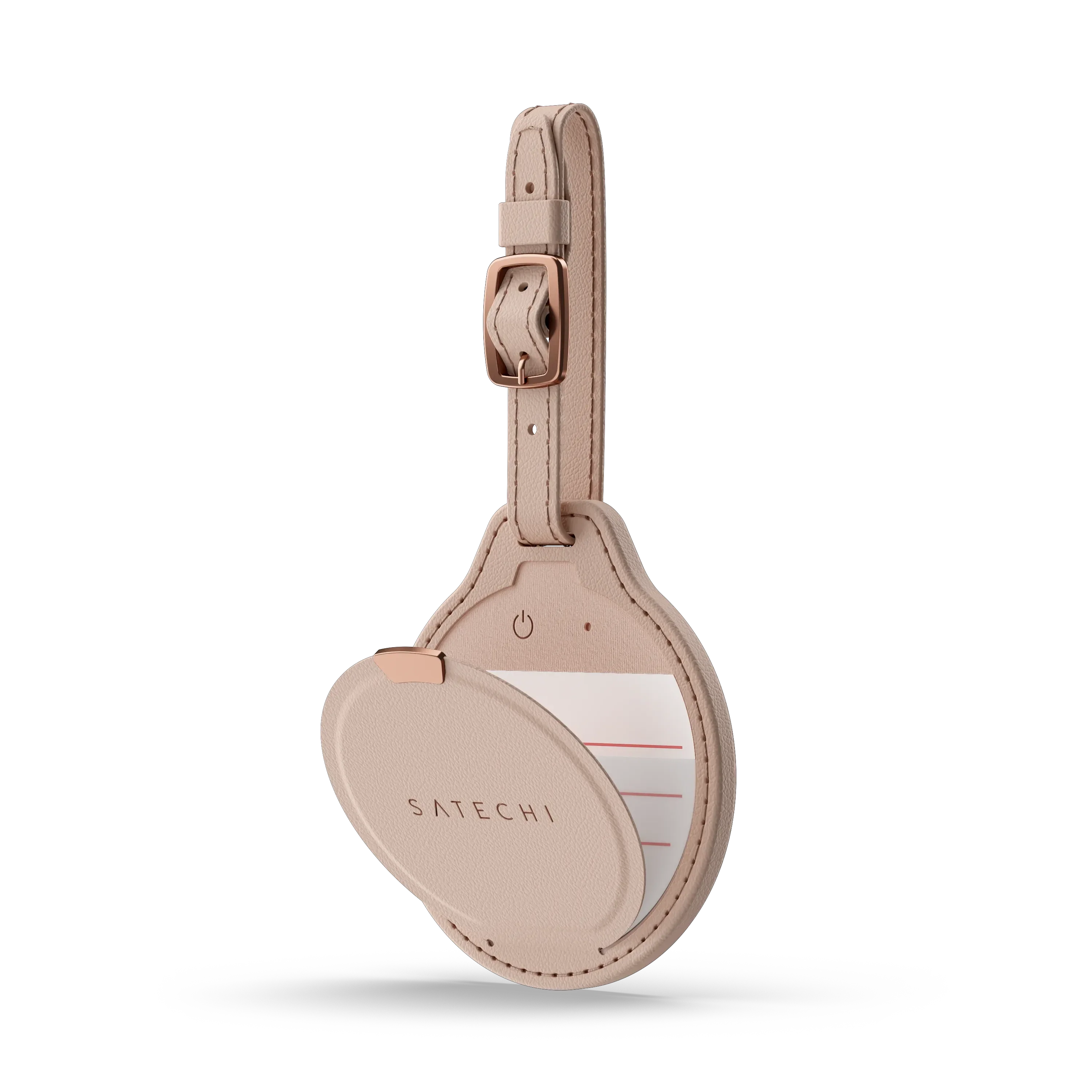 Vegan-Leather FindAll™ Luggage Tag
